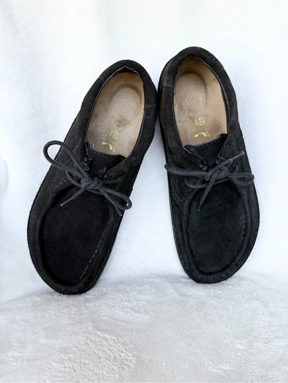Birkenstock Footprints Pasadena Black Suede 40 EU Ladies 9 US / Men’s 7 US